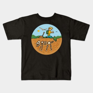 Fossil Hunting Kids T-Shirt